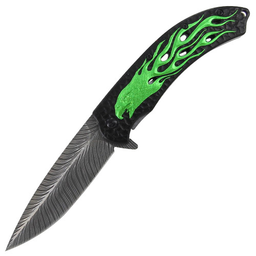 Assisted Opening War Bird Pocket Knife