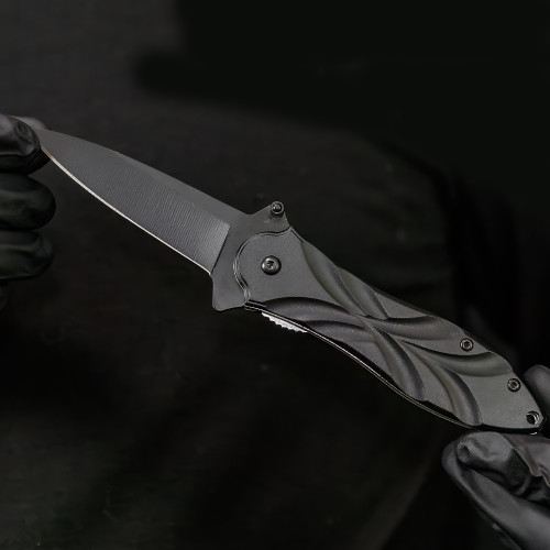 Dark Tragedy Spring Assist Pocket Knife