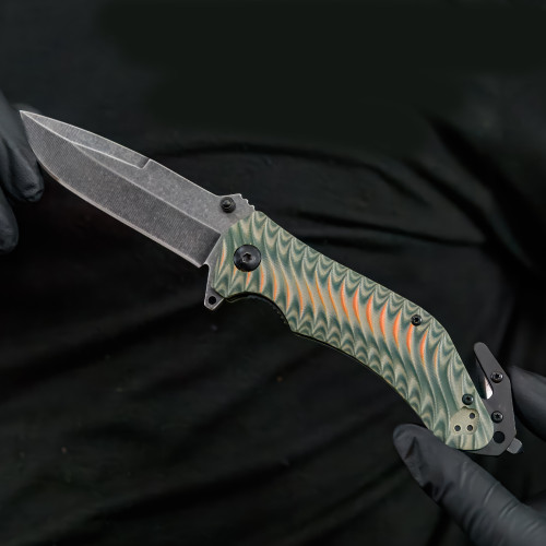 Swamp Gas Spring Assist Emergency Knife
