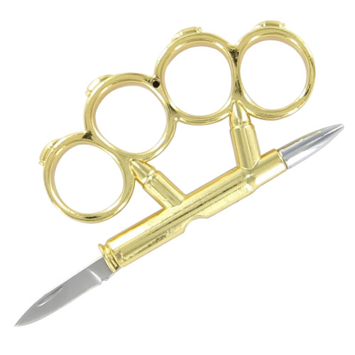 Reloaded Magnum Bullet Knife Knuckle Cartridge