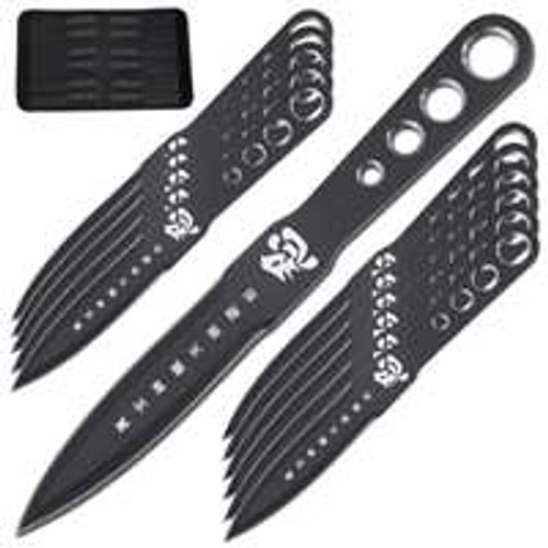 Japanese Shuriken Stealthy Dozen Throwing Knives