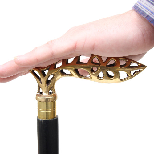 Botanical Ridge Sheesham Wooden Walking Cane