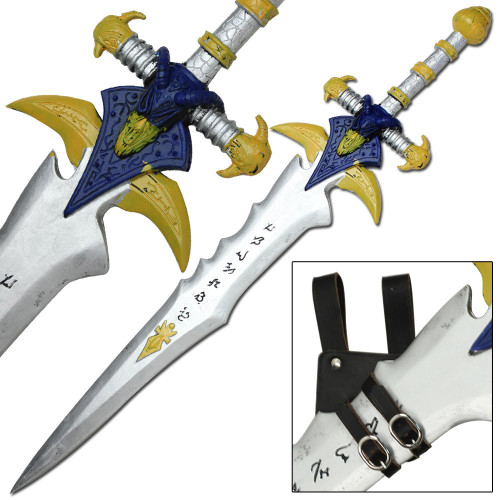 Monstrous Horned Demon Foam Sword of Death FREE Frog Combo