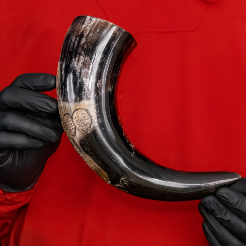 Celtic Ceremonial Handfasting Horn