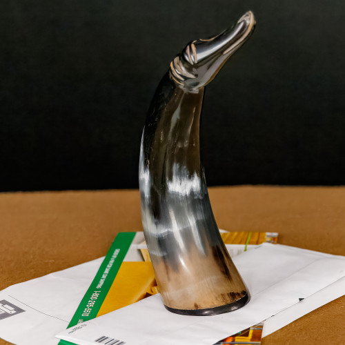 Carved Afghan Hound Paperweight