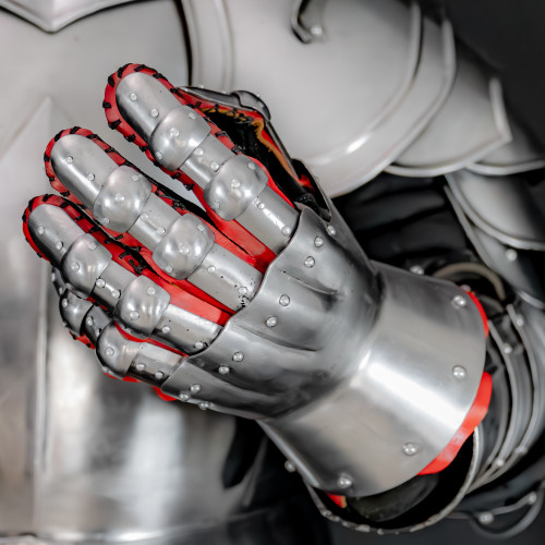 Authentic 14th Century Crusader Hourglass Gauntlet Replicas