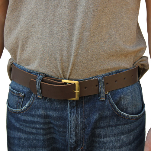 Medieval Gentry Simple Leather Belt Medium