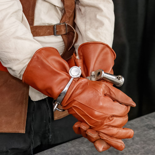 The Impaler Iron Medieval Chrome Restraints