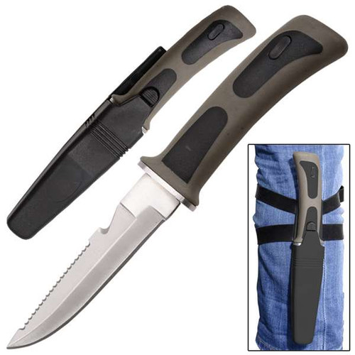 Tigershark Drop Point Diving Knife