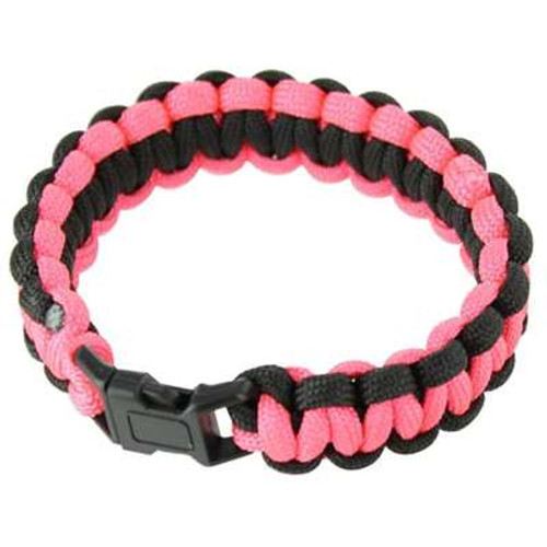 Type III Paracord Bracelet Watermelon Pink