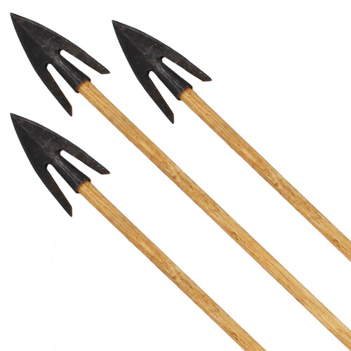 Medieval Archers Companion Iron Broadtail Arrowhead 3 Sets