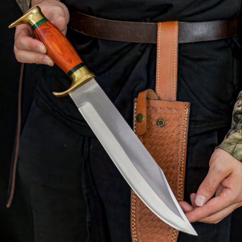 Bayou Brother Fixed Blade Bowie Knife