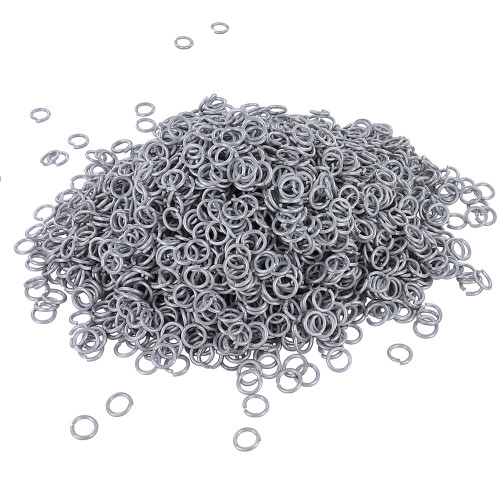 1 LB Bright Aluminum Chain Mail Jump Rings