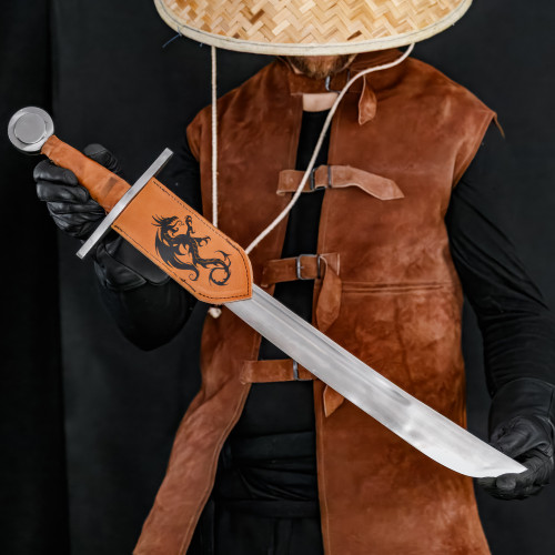 Dance of Dragons EN45 High Carbon Falchion Sword – Fully Functional