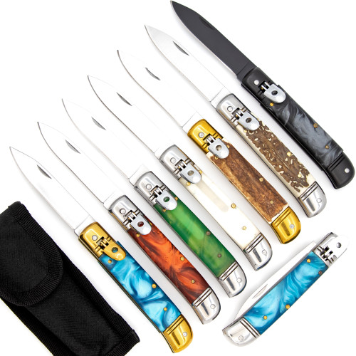 Worlds Lever Lock Switchblade Collection - Automatic Knives