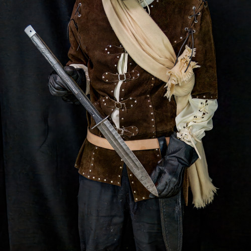 Unforgotten Skill Damascus Viking Hunting Spear