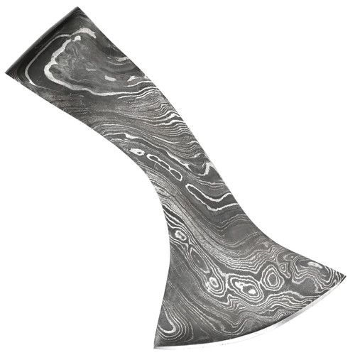 Build Your Own Axe with Francisca Damascus Steel Axe Head - High Quality and Affordable