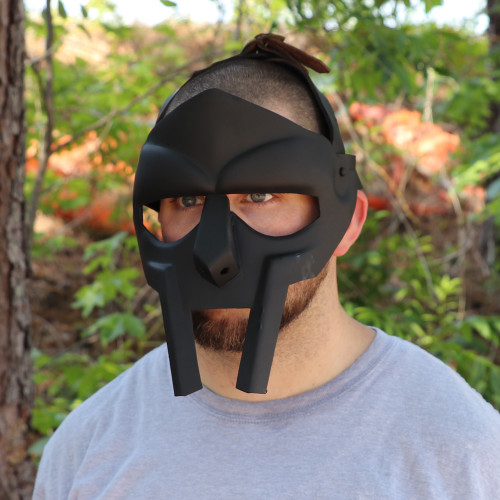 MF Doom Face Mask Replica Madvillian Mask - Black