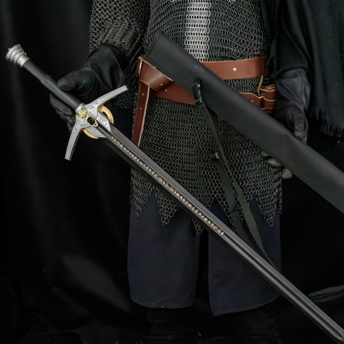 The Witchers Black Blade – Official Foam Replica with Carrying Case