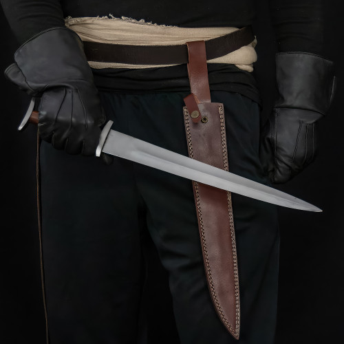 Knightly Sieghard Medieval Dagger – 13th Century Unsharpened Steel Replica