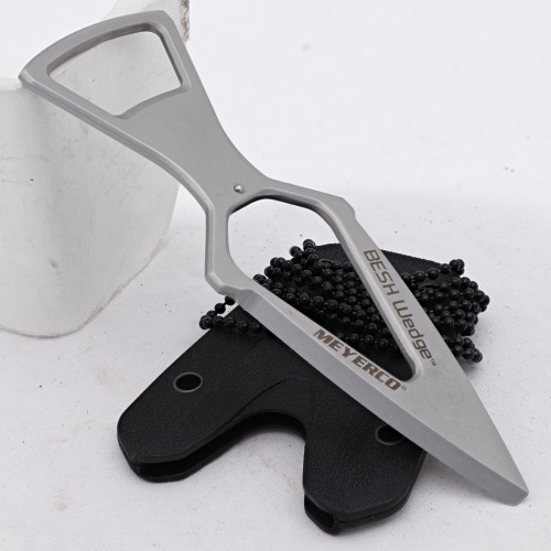 Meyerco Besh Wedge Neck Knife with Chain Sheath