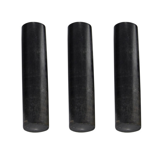 Premium Medieval Bovine Horn Rolls – Set of 3 | Authentic Renaissance Crafting Material