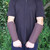 Medieval Padded Cloth Bracers - Brown