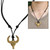 Take the Bull by the Horns Brass Necklace