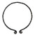 Handmade Iron Viking Warrior Torc