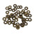 Loose 50 Piece Brass Washers Antiqued