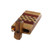 Wooden Cigarette Check Mate Tobacco Case Dugout