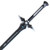 Dark Repulser SAO Foam Sword of Kirito Nylon Carrying Case Set