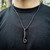 Iron Portal Universal Unisex Pendant with Leather Cord