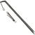 Ruler Feast Medieval Camping Outdoor Cooking Food Prep 56.5 Inch Forged Iron Tripod w/ Adjustable Pot Hook