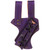 Left-Handed Nottingham Universal Genuine Leather Dagger Sword Frog | Purple