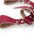 Right-Handed Universal Adjustable Bovine Leather Sword Frog | Red