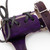 Right-Handed Universal Adjustable Bovine Leather Sword Frog | Purple