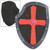 Gallantry Iron Cross Medieval Foam Shield