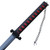 LARP Practice Katana Sword With shoulder strap For Cosplay