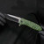 Emergency Code Green Serrated Spring Assist Knife