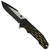Atomic Gold Fever Drop Point Spring Assist Knife