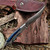 Damascus Rio Grande Lone Rider Full Tang Knife