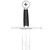 Knights Templar Long Sword Carbon Steel
