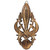Antiqued Wooden Fleur De Lis Key Hanger