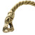 Ancient Roman Brass Torc – Intricately Designed with Dragon End Sections