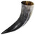 Medieval Norwegian Viking Horn with Leather Belt Holder