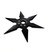 Khoga Ninja Six Point Sure Stick Throwing Star Choose your Color