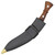 Military Khukri with EN45 Steel Blade & Leather Scabbard – Dual Skinner Knives Included