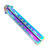 Moonlight Masquerade Titanium Butterfly Knife – Heavy Duty Stainless Steel Flipper