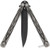 Butterfly Sudden Fatality Tribal Knife | Black Blade